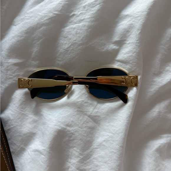 Authentic Gold Celine Triomphe Sunglasses - Picture 3 of 3